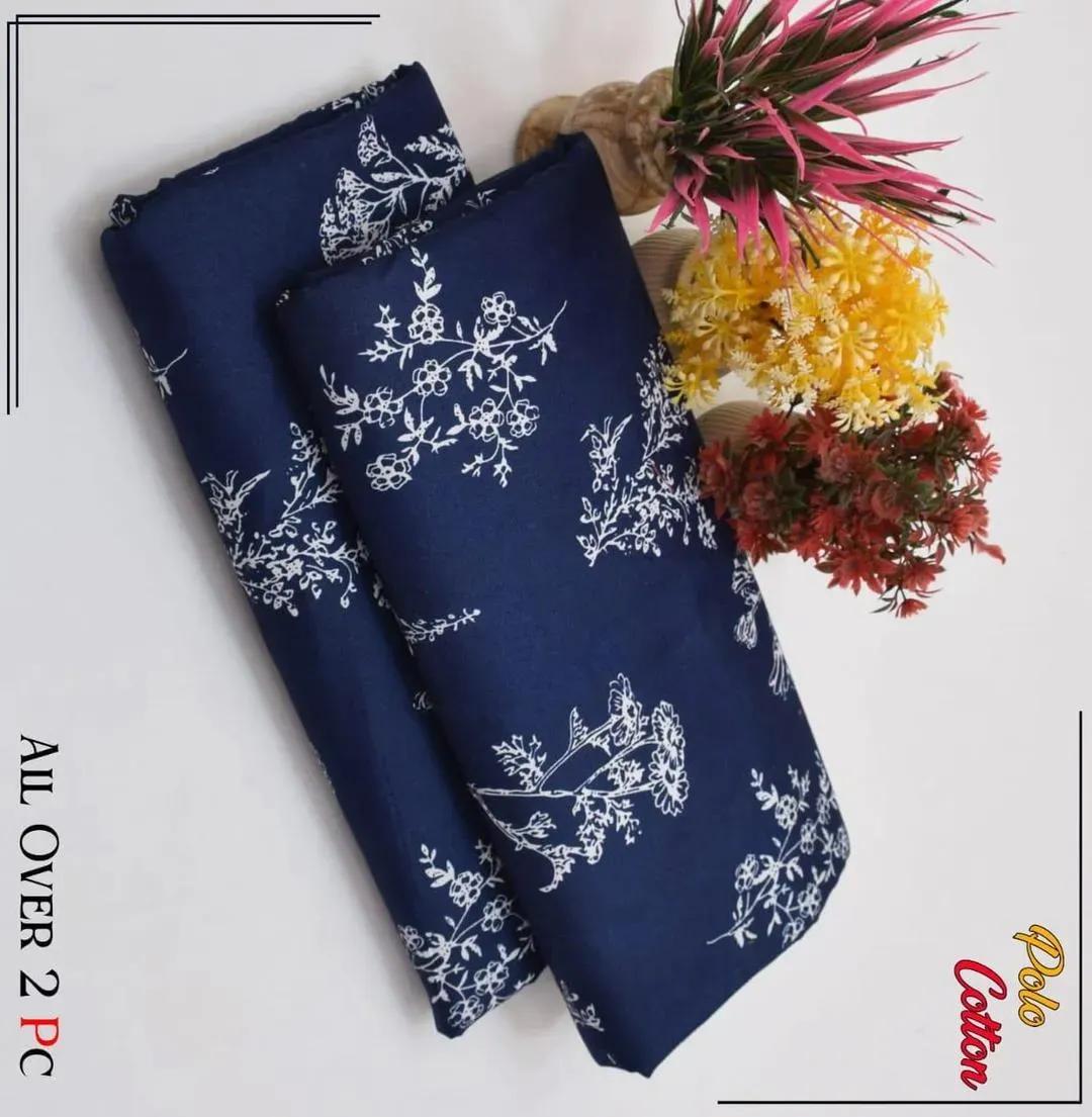 2 Pcs Women's Unstitched Printed Suit View Gallery - Pakistan