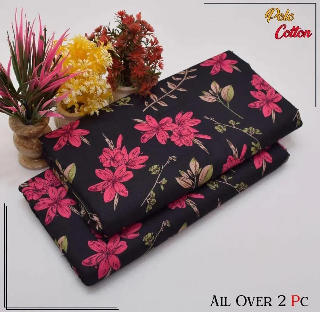 2 Pcs Women's Unstitched Printed Suit - Online Shopping Pakistan