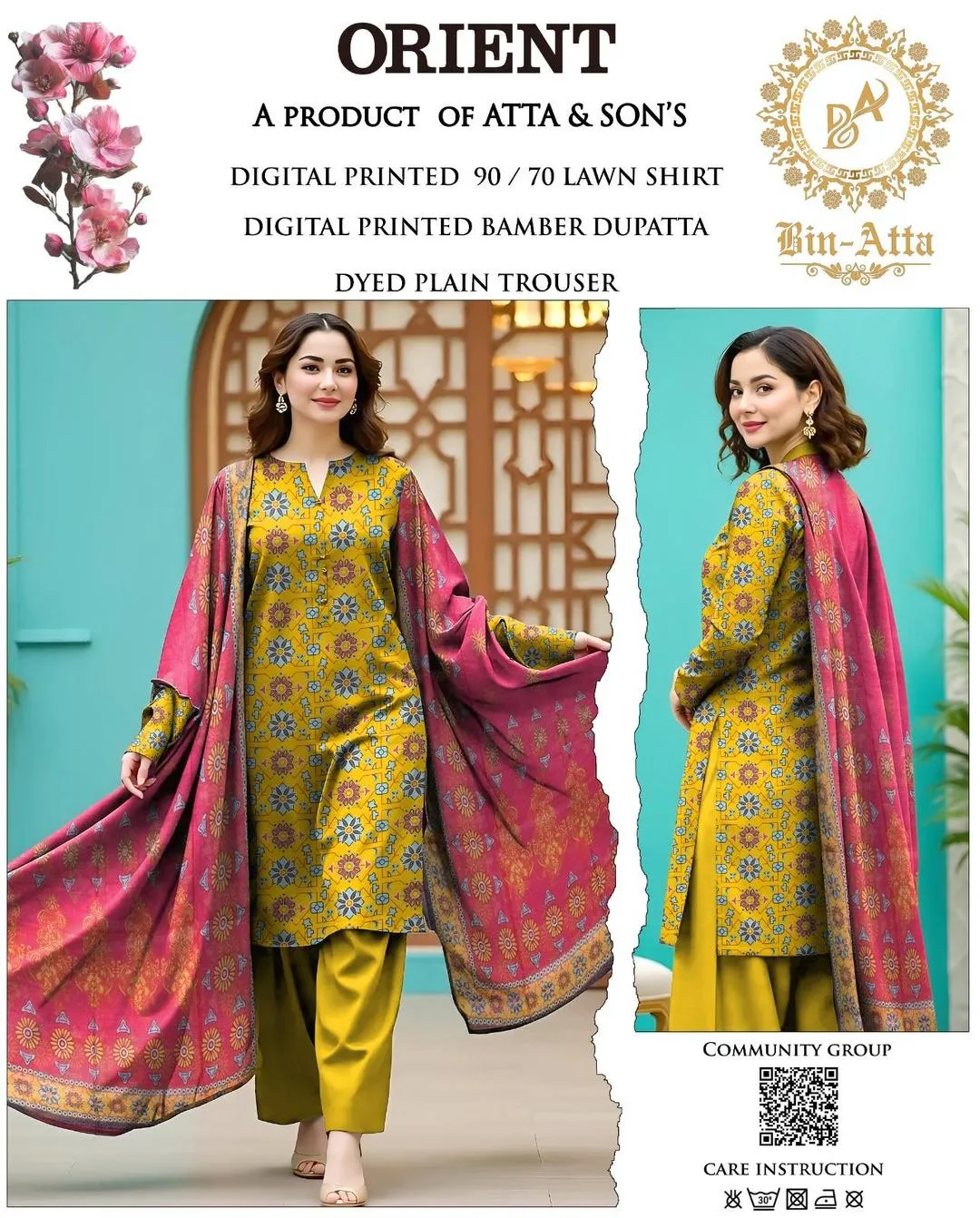 3 Pcs Women's Unstitched Printed Suit - Online Shopping Pakistan