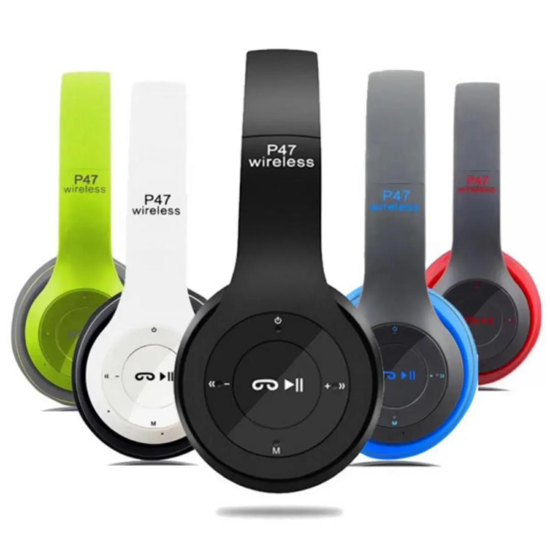 P47 Bluetooth Wireless Headphones – Clear Sound & Comfort View Gallery - Pakistan