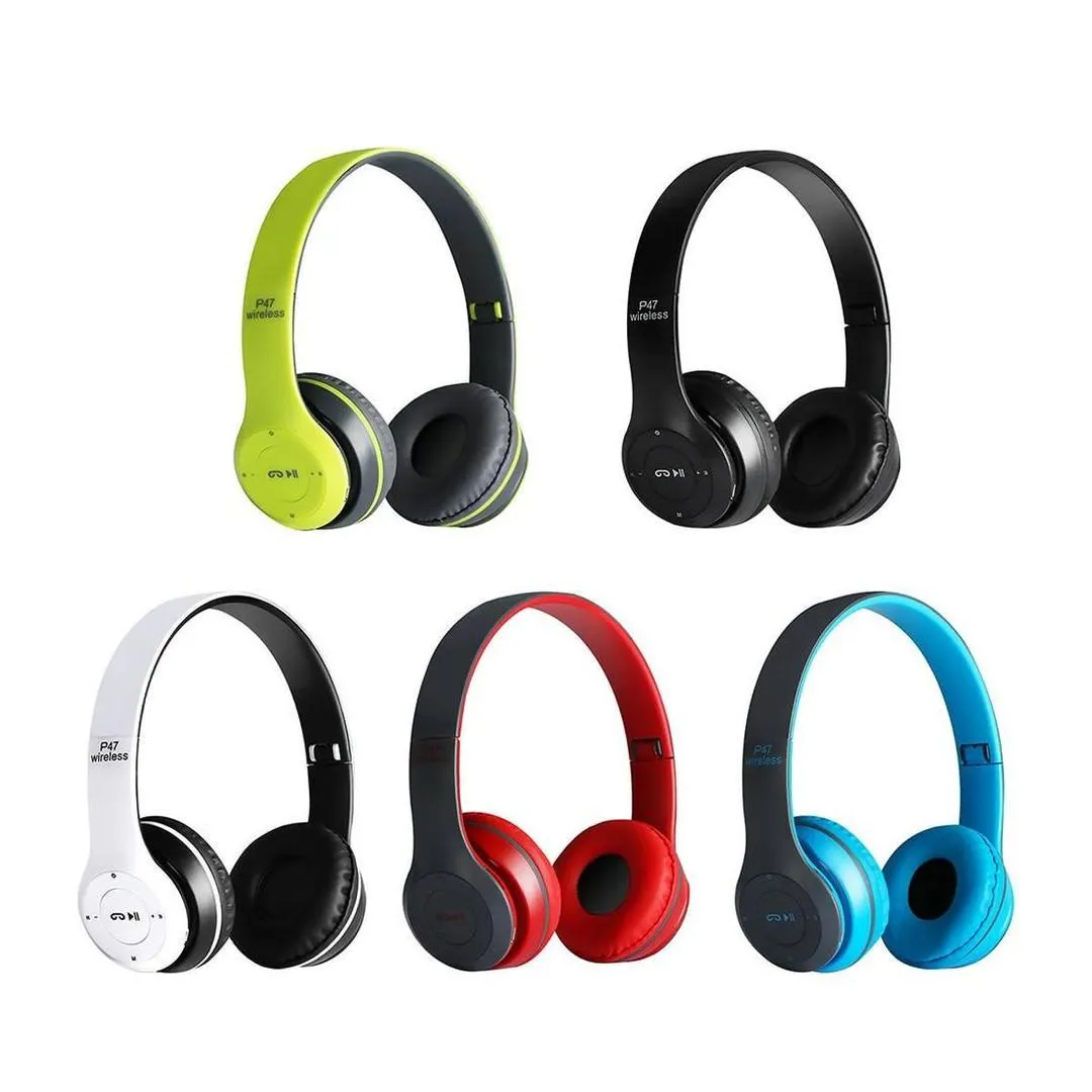 P47 Bluetooth Wireless Headphones – Clear Sound & Comfort View Gallery - Pakistan