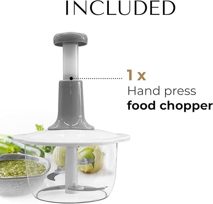 Hand Pat Chopper 2L with beater & lock View Gallery - Pakistan