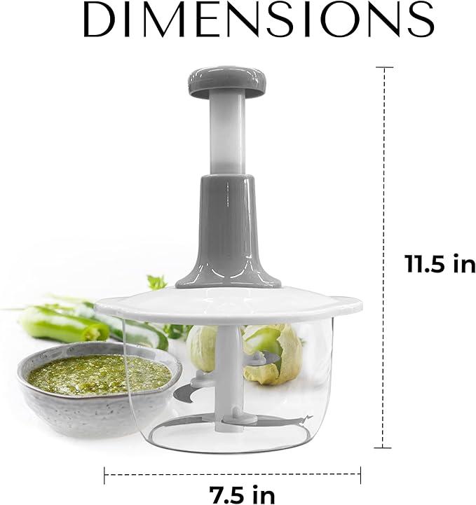 Hand Pat Chopper 2L with beater & lock View Gallery - Pakistan