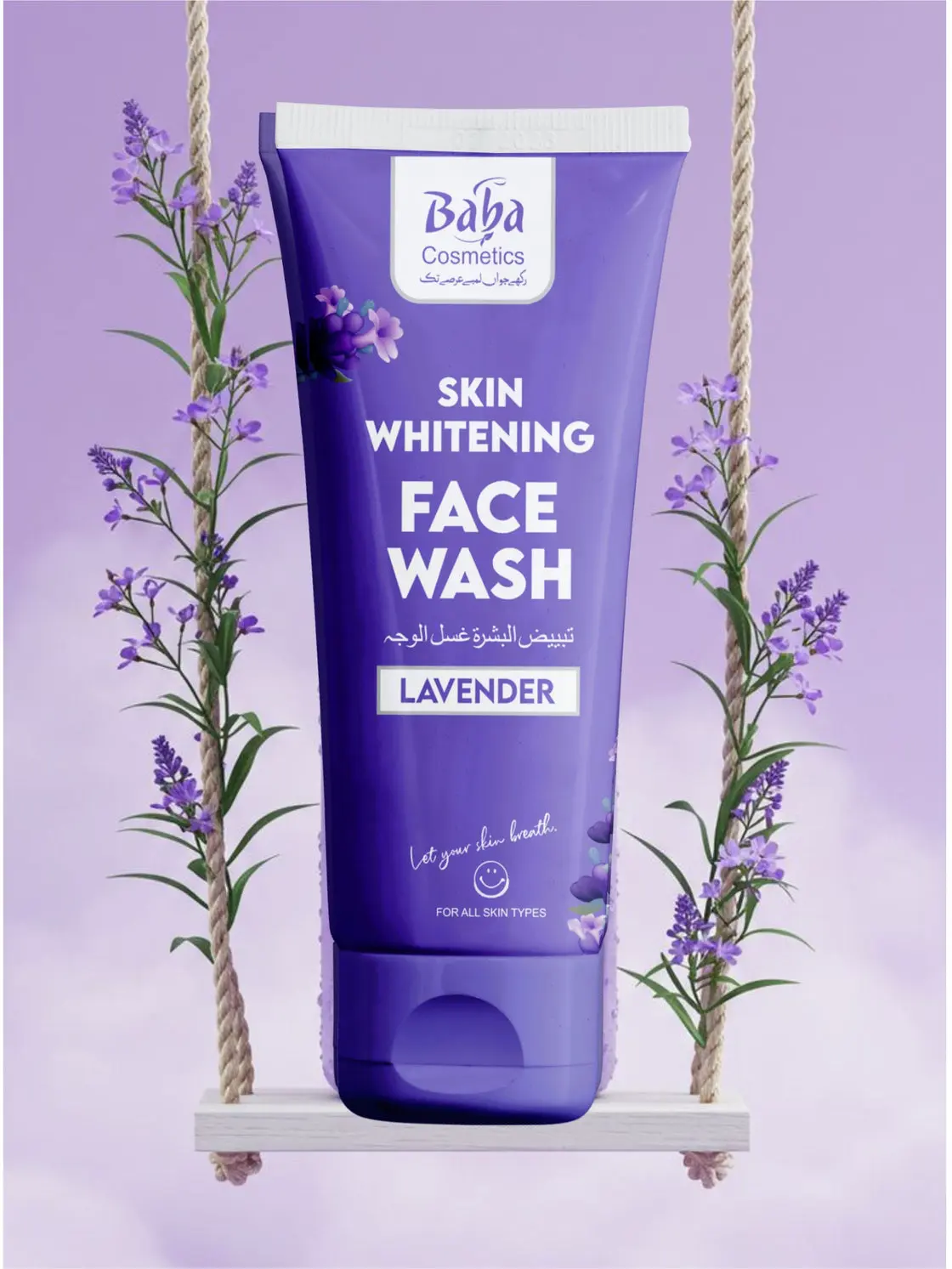 Skin Whitening Lavender Facewash 100ML View Gallery - Pakistan
