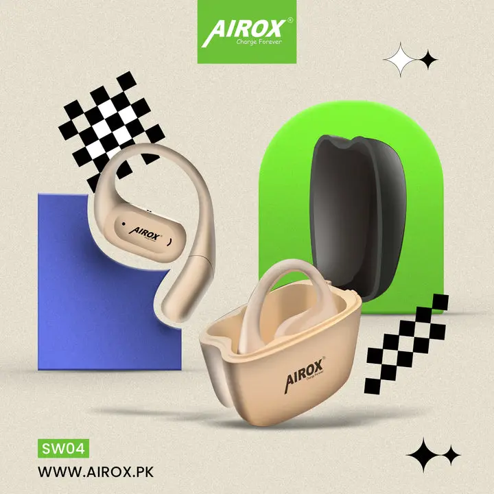 Airox OWS4 Over-Ear Wireless Earbuds View Gallery - Pakistan