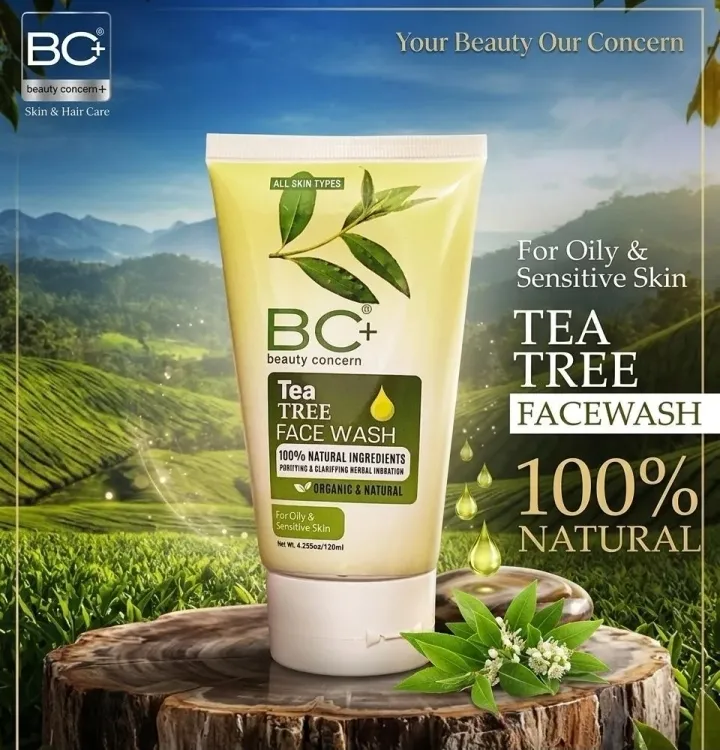 Tea Tree Face Wash &amp; Cream Pack of 2