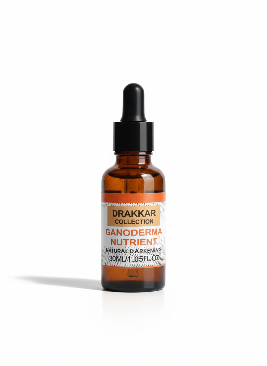 Drakkar Ganoderma Hair Serum | Ultimate Nutrient &amp; Shine Therapy | Healthy Hair Boost &amp; Repair Serum | 30gm