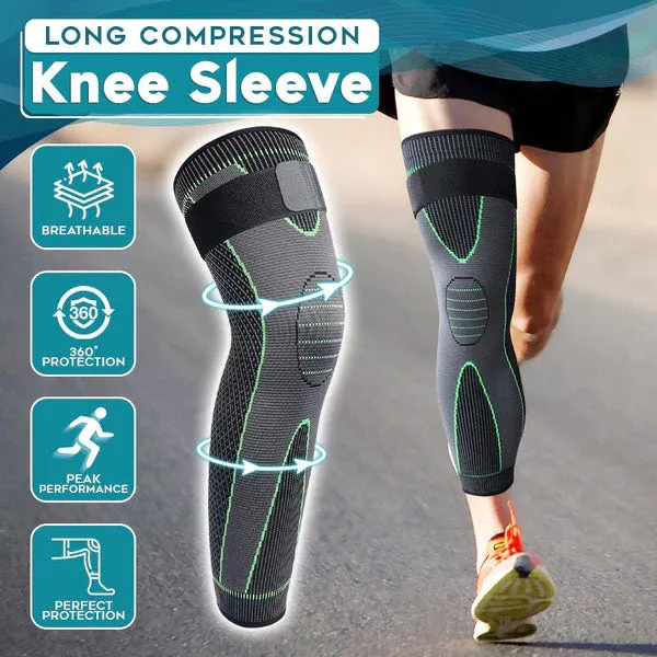 1 Pair - Knee Compression Support Sleeve Elastic Knee Brace For Pain Relief Sports Protection And Joint Stability (Random Color) View Gallery - Pakistan
