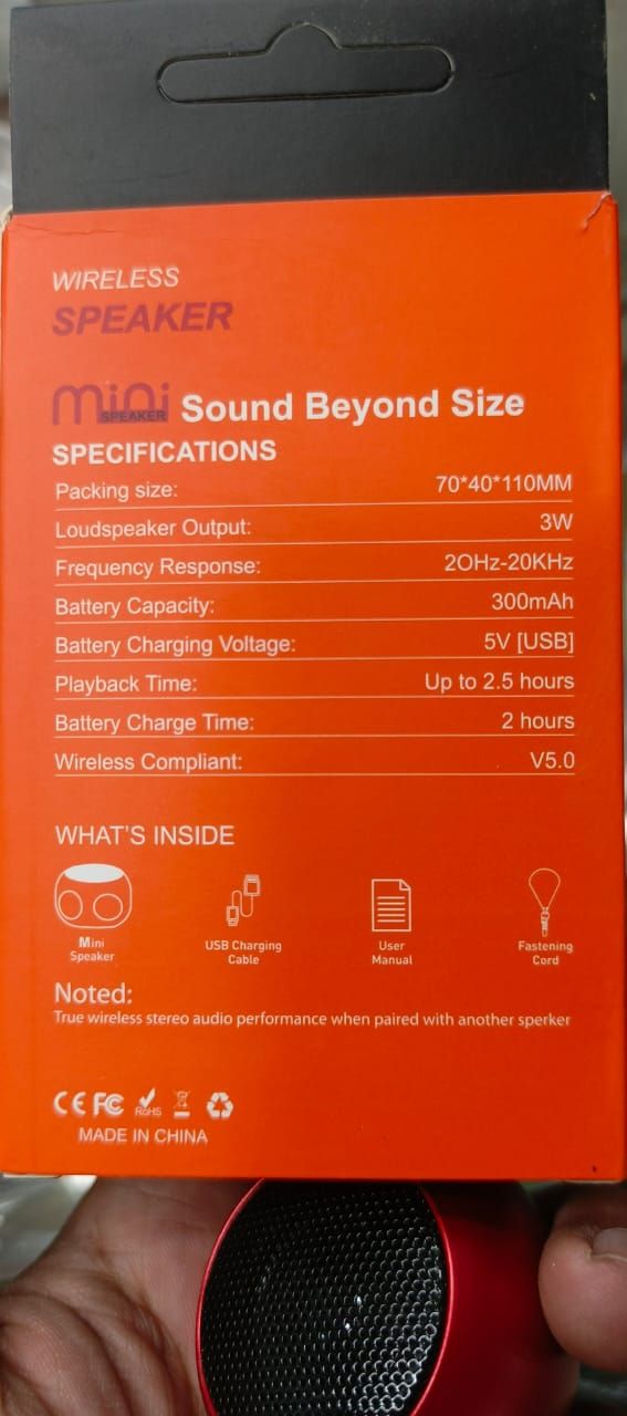 JBL Mini Portable Bluetooth Speaker | Wireless | Compact Design | Powerful Sound View Gallery - Pakistan