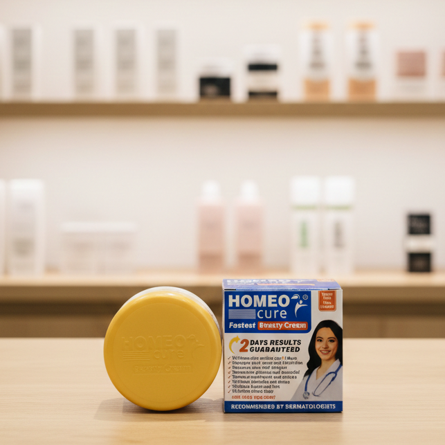 Fastest Beauty Cream HOMEO Cure | Face & Body | Pakistan Made | 50g View Gallery - Pakistan