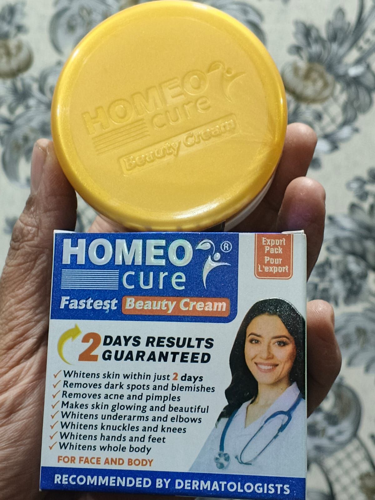 Fastest Beauty Cream HOMEO Cure | Face & Body | Pakistan Made | 50g View Gallery - Pakistan