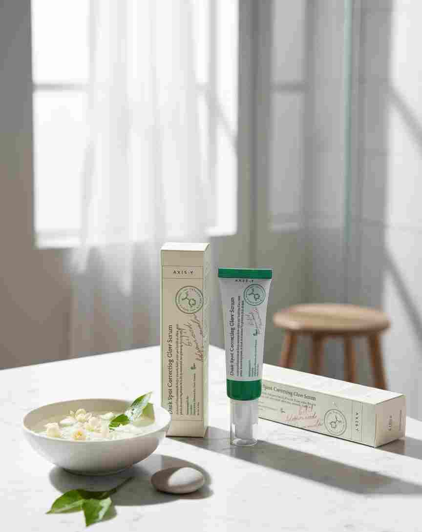 Axis Y Dark Spot Correcting Glow Serum With 5% Niacinamide Brightening Treatment Providing Gentle Care - 10g