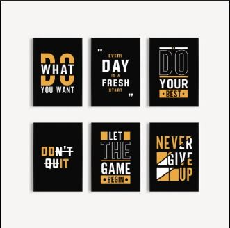 set of 6 sticky wooden frames for home office wall decore / sticky phototiles View Gallery - Pakistan