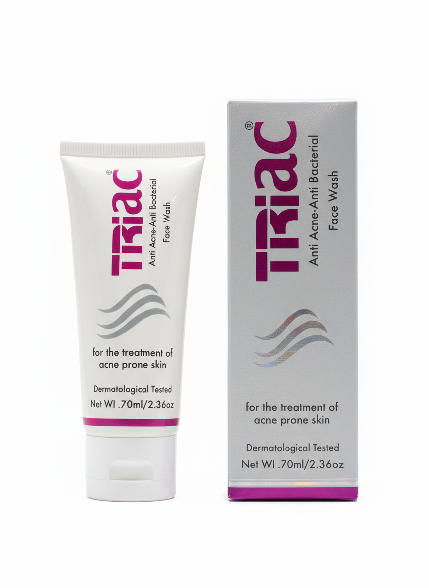 Triac Advanced Anti-Acne Face Wash – Deep Clean, Bacteria-Fighting & Germ Protection Therapy (70gm) View Gallery - Pakistan