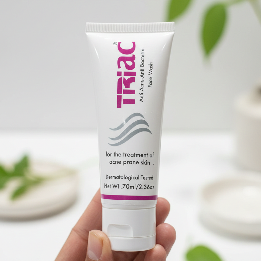Triac Advanced Anti-Acne Face Wash – Deep Clean, Bacteria-Fighting & Germ Protection Therapy (70gm) View Gallery - Pakistan