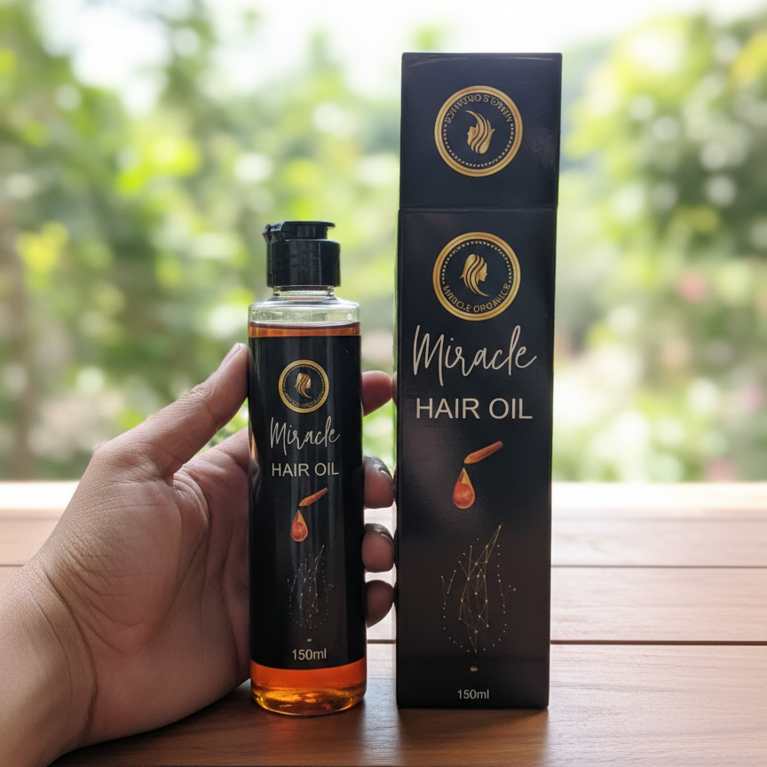 Miracle Elixir Noir Intensive Hair Revival Luxury And Growth Repair Oil For Strong Healthy And Nourished Hair - 150ML