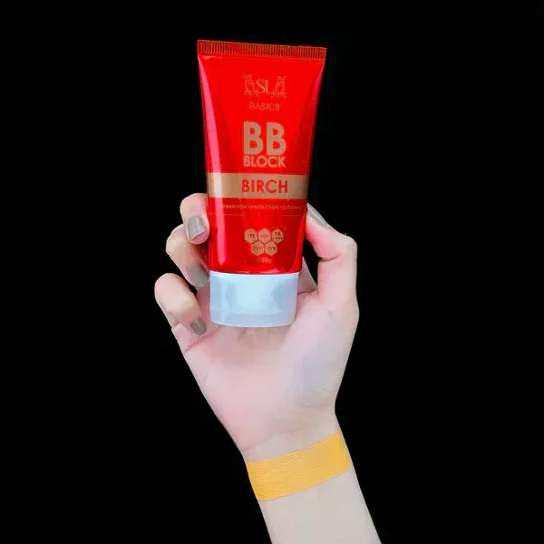SL Basics BB Block SPF 50+ Tinted Sunscreen – Hydrating & Protective BB Cream with Vitamin E & Lotus Extract (50 ml) View Gallery - Pakistan