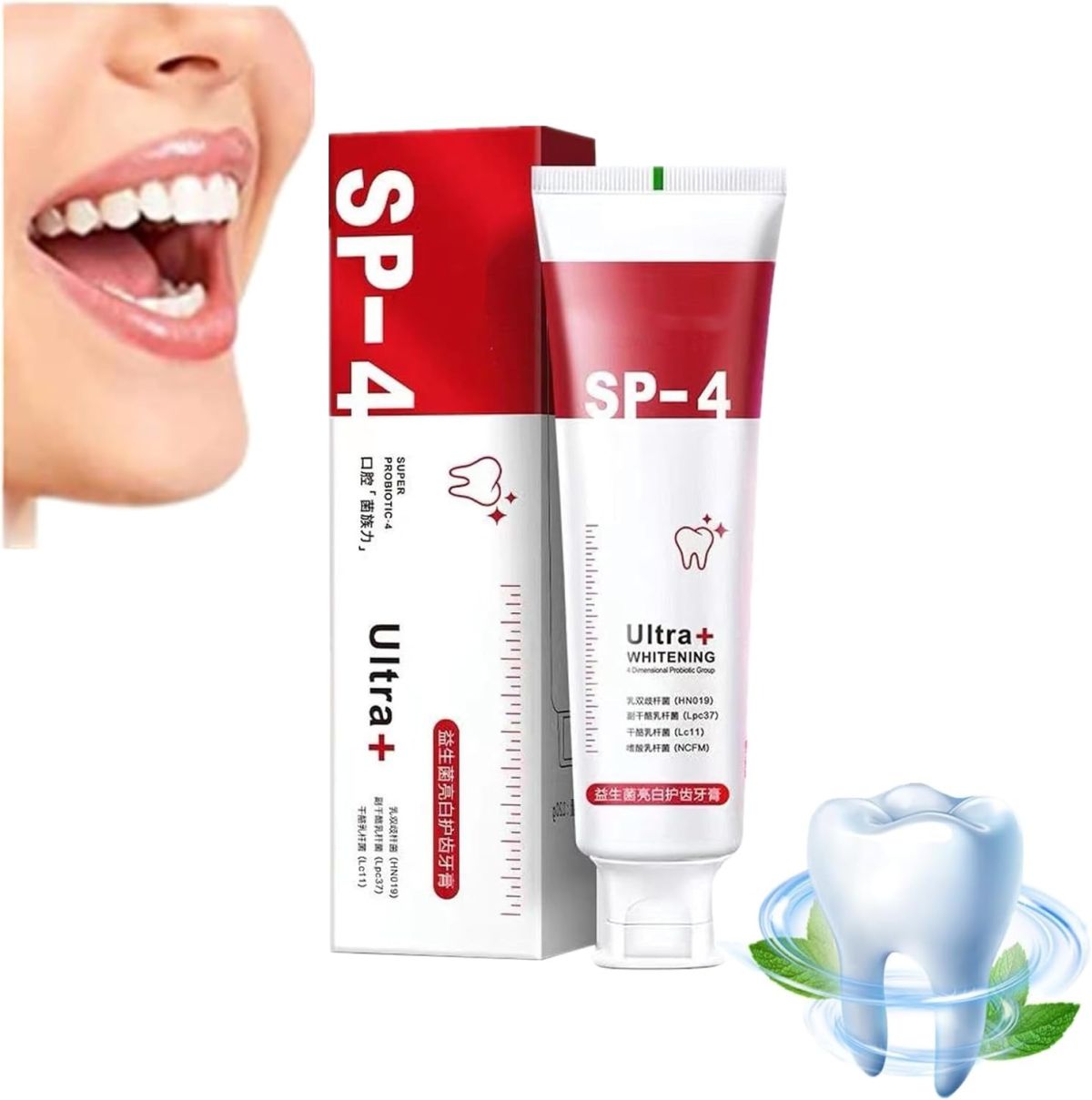 Yayashi SP 4 Ultra Whitening Toothpaste – Strong Stain Removal & Fresh Breath Daily Oral Care (120g) View Gallery - Pakistan