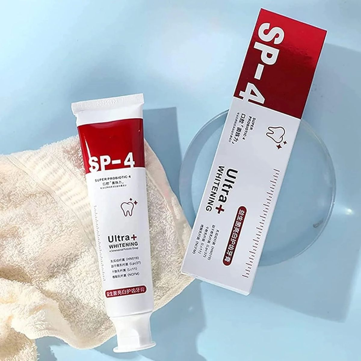 Yayashi SP 4 Ultra Whitening Toothpaste – Strong Stain Removal & Fresh Breath Daily Oral Care (120g) View Gallery - Pakistan