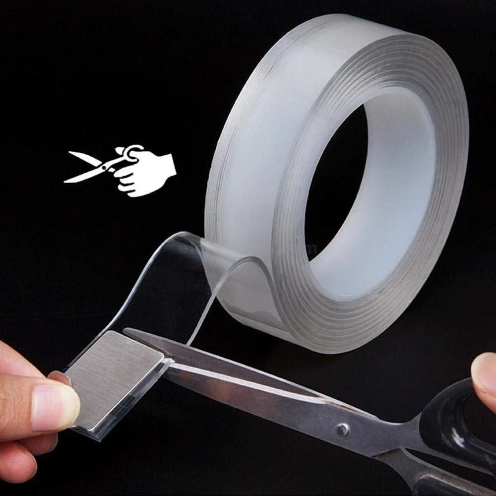 Nano Tape Double Side Tape | Washable Reusable Tape (3 Meter) View Gallery - Pakistan