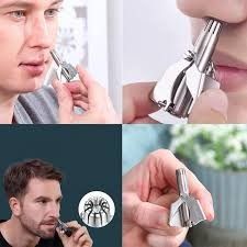 Mini Portable Stainless Steel Nose Hair Trimmer | Manual Grooming Tool | Safe & Durable View Gallery - Pakistan