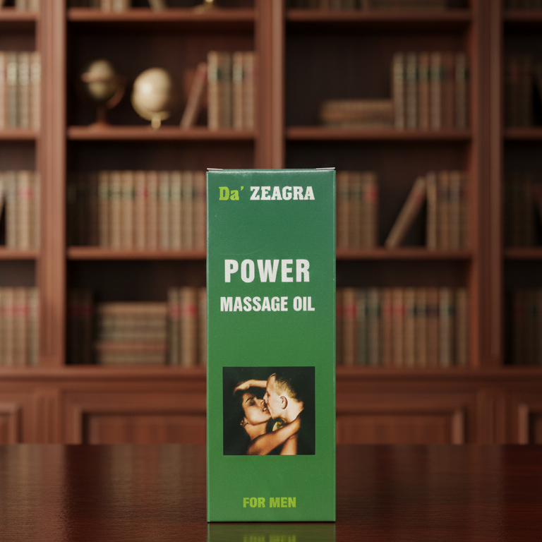 Da’ Zeagra Power Massage Oil for Men | Warming Body Massage Oil for Relaxation, Stamina & Intimate Wellness( 50ml) View Gallery - Pakistan