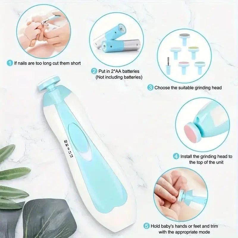Baby Nail Trimmer with Safe Rounded Edges | Gentle Infant Nail Cutter for Newborns & Toddlers View Gallery - Pakistan