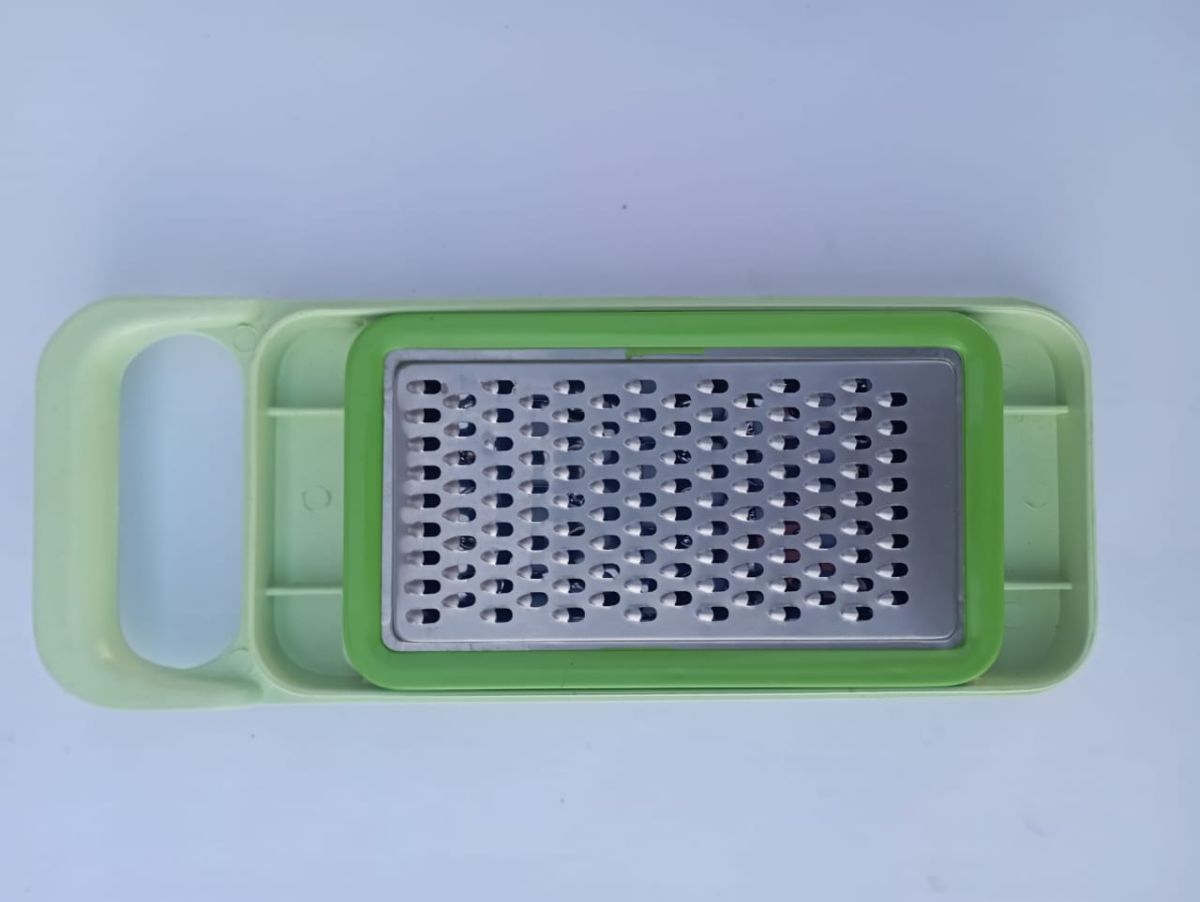 Multi-Purpose Vegetable Cutter & Grater | Handheld Manual Veg Slicer for Kitchen View Gallery - Pakistan