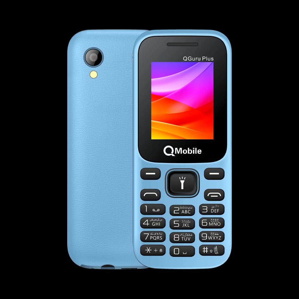 QMobile Guru Plus 1.8 Inch LCD PTA Approved Mobile With 1000mAh Battery Dual SIM Smart Digital Camera And Bluetooth (Random Color) View Gallery - Pakistan