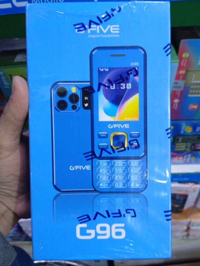 Gfive G96 Slider Mobile | 2.4" QVGA Display | Dual SIM | PTA Approved | 2000mAh Battery (Random Colour) View Gallery - Pakistan