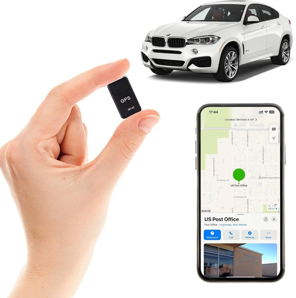 GF07 Wireless Mini Magnetic GPS Tracker Car Mobile Bike Bag Tracking Device View Gallery - Pakistan