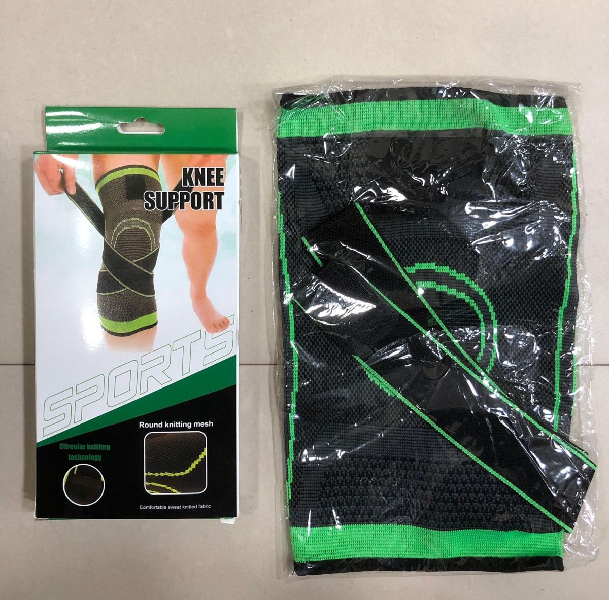 Knee Support Band For Pressure Weaving With 3D Weave Protection Against Injury Pressure Adjustable Knee Support For Men And Women (1 pc) View Gallery - Pakistan