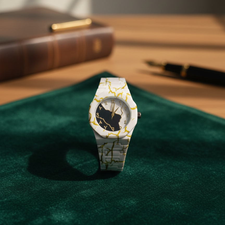 Aura Watch with Double-Design & Dual-Colour Innovation – The Art of Two Faces, One Soul (metal) View Gallery - Pakistan