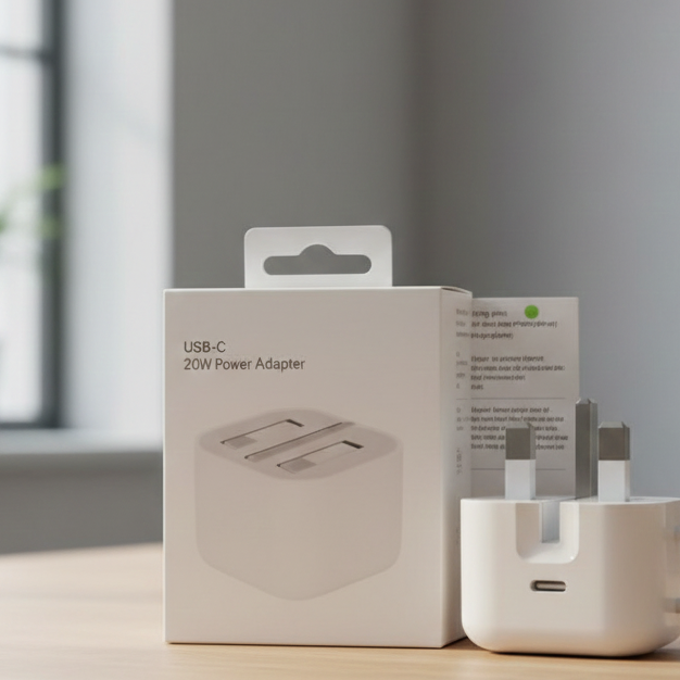 20W PD Type C Adapter 3 Pin US Plug Fast Iphone Charger High Speed Charging Solution (Without Cable) View Gallery - Pakistan
