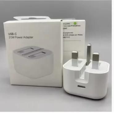 20W PD Type C Adapter 3 Pin US Plug Fast Iphone Charger High Speed Charging Solution (Without Cable) View Gallery - Pakistan