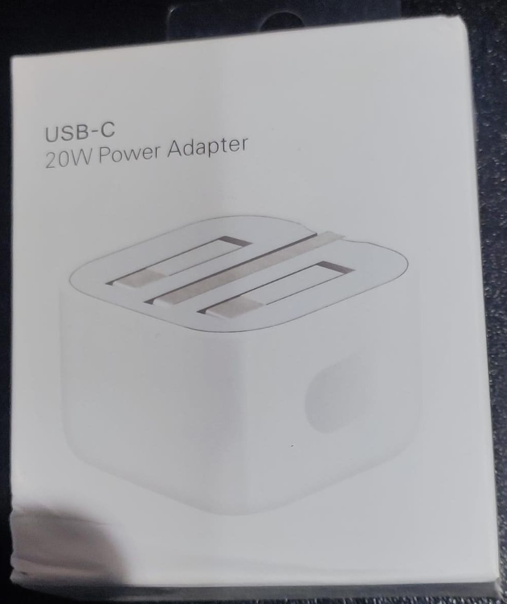 20W PD Type C Adapter 3 Pin US Plug Fast Iphone Charger High Speed Charging Solution (Without Cable) View Gallery - Pakistan
