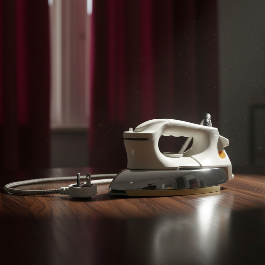 Heavy-Duty Electric Dry Iron | China-Made | Durable, High-Performance Ironing for Home & Commercial Use - 1000 Watt View Gallery - Pakistan