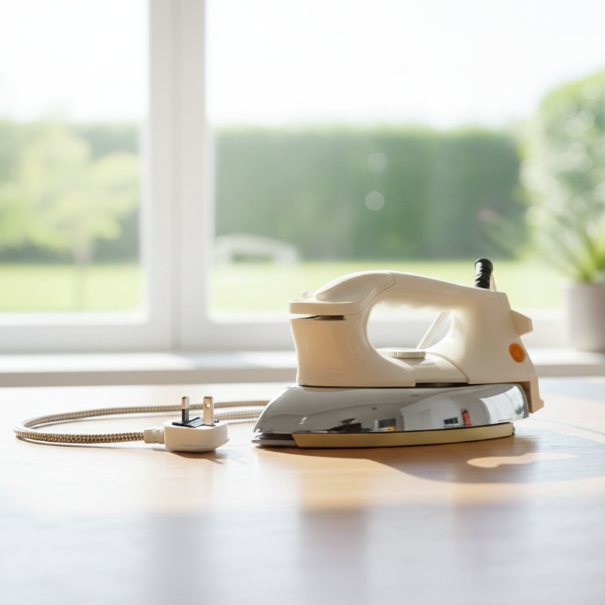 Heavy-Duty Electric Dry Iron | China-Made | Durable, High-Performance Ironing for Home & Commercial Use - 1000 Watt View Gallery - Pakistan