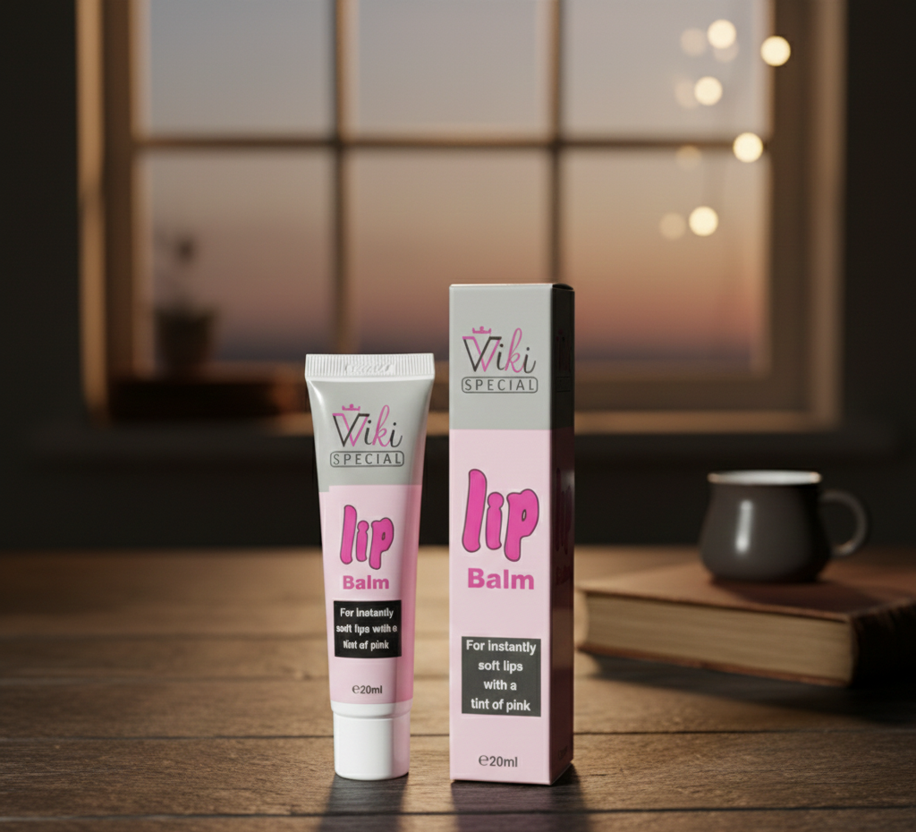 Wiki Special Natural Pink Lip Balm | Hydrating, Nourishing & Long-Lasting Lip Care with Soft Pink Tint for 24-Hour Moisture View Gallery - Pakistan