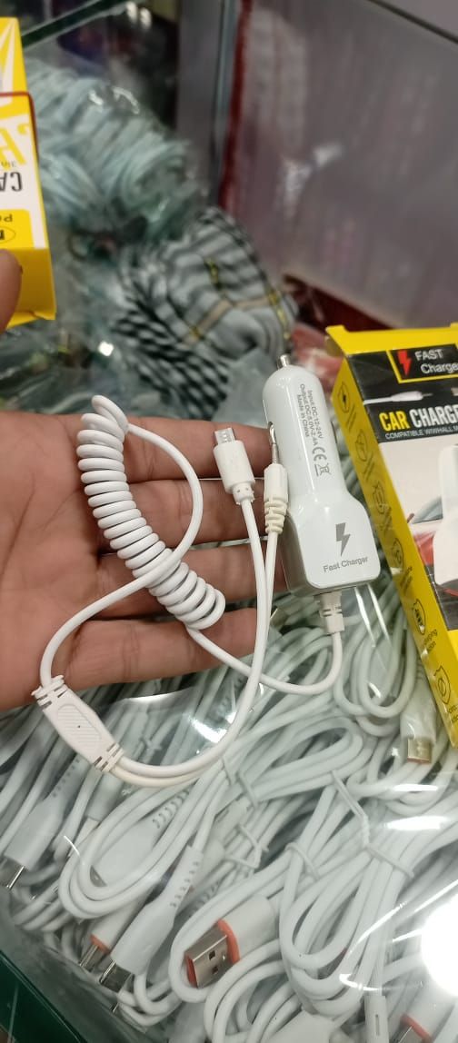 MT Power 3 In 1 Fast Car Charger 2.1A High Speed Charging Solution For Multiple Devices In Vehicle View Gallery - Pakistan