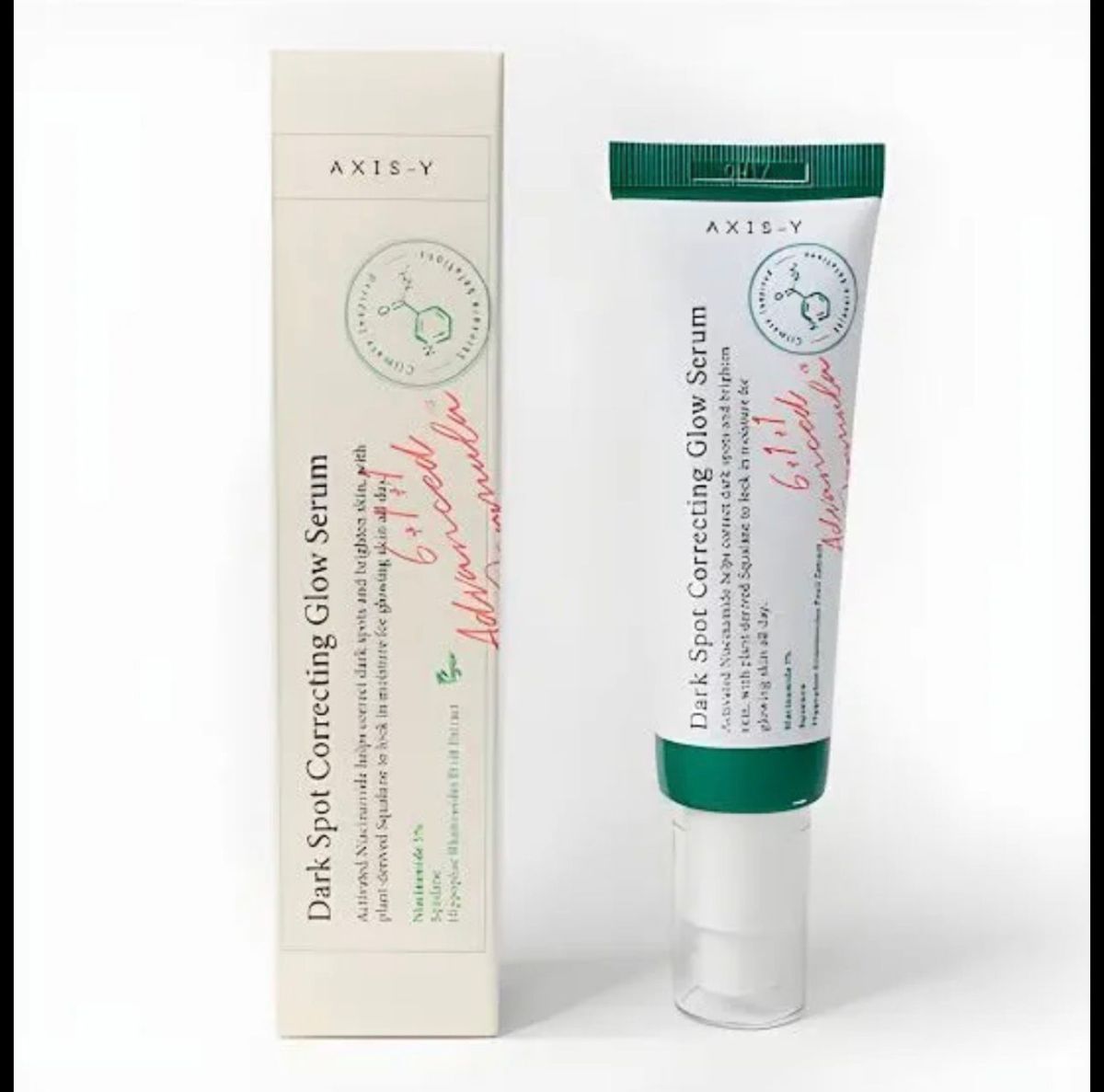 Axis Y Dark Spot Correcting Glow Serum With Niacinamide Brightening Treatment Providing Gentle Care - 30g View Gallery - Pakistan