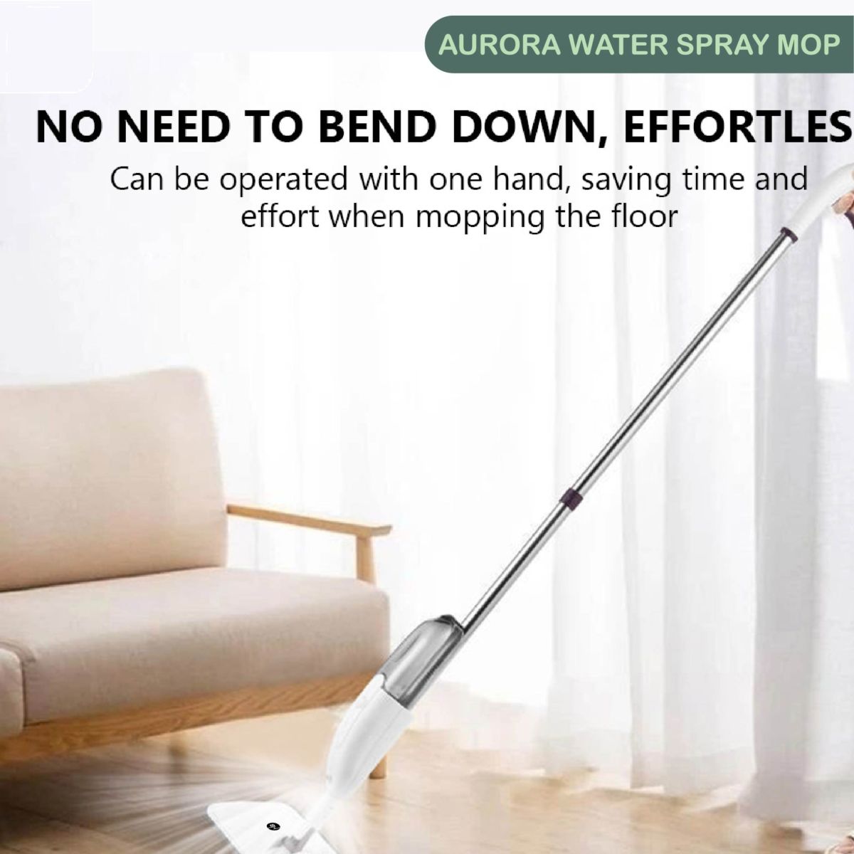 360 Rotating Spray Mop For Floor Cleaning With Refillable Bottle Providing Easy Use Durable Quality View Gallery - Pakistan