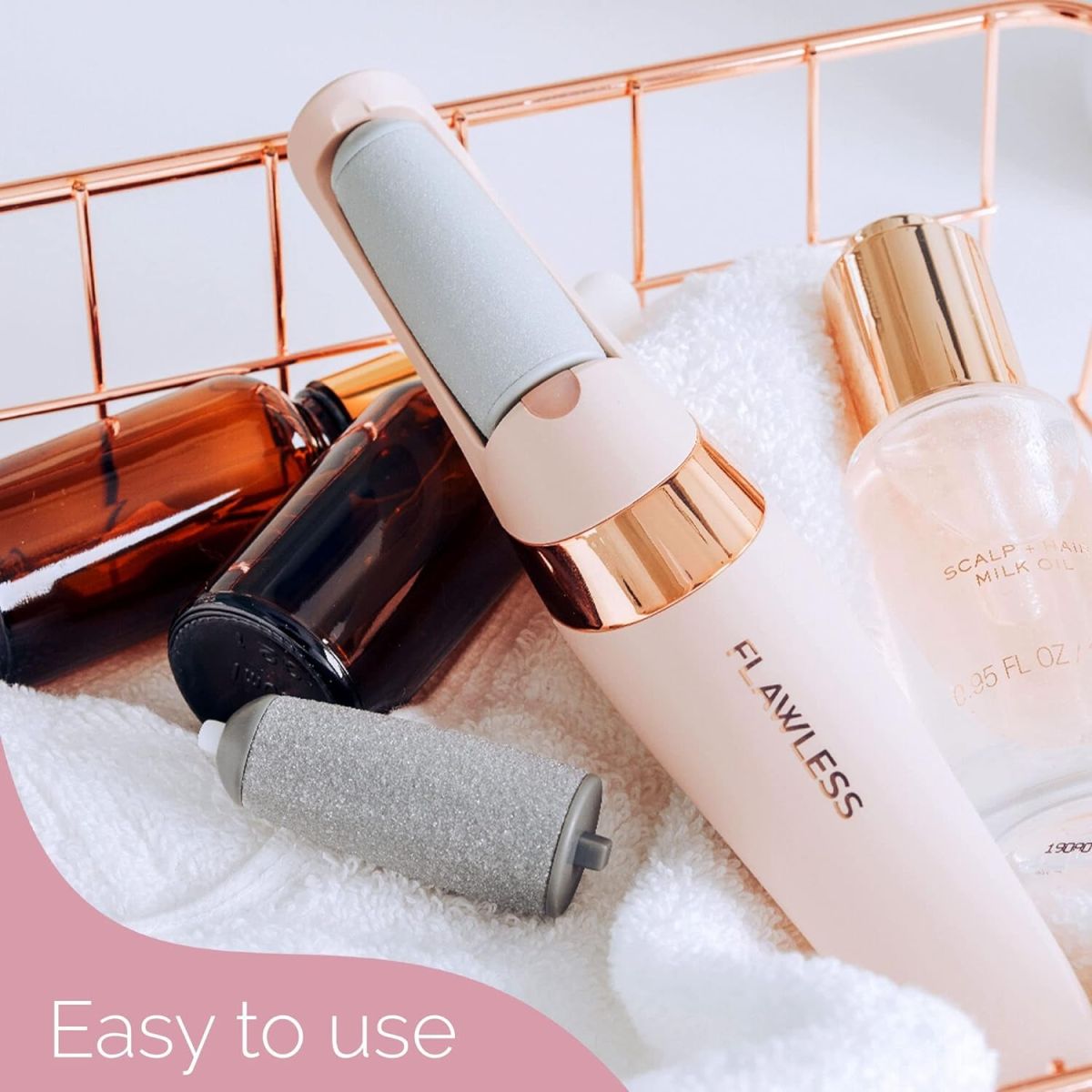 Rechargeable Electric Pedi Foot Filer Effective Callus Remover For Soft Smooth Feet With Easy Use And Reliable Performance