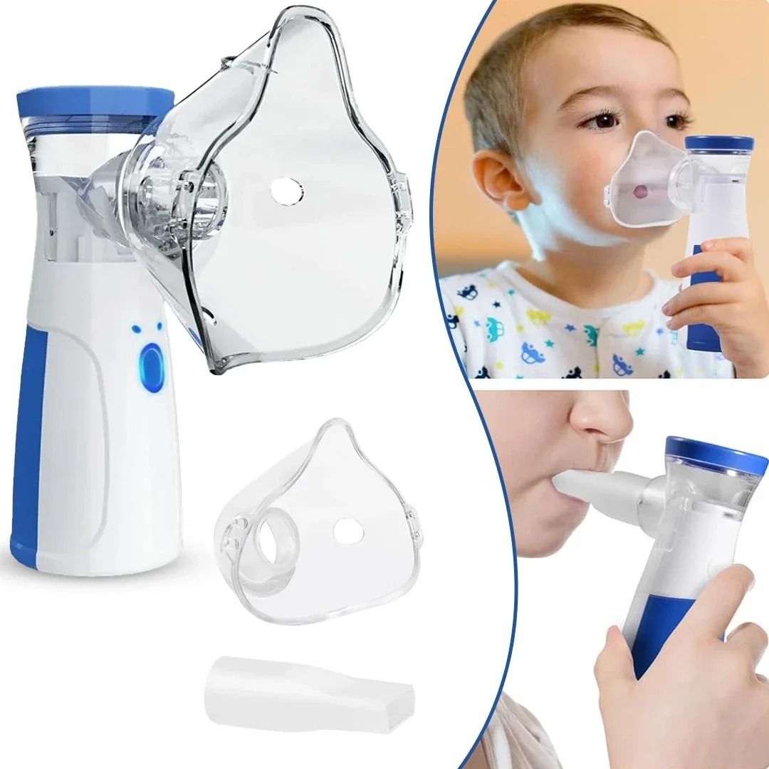 Portable Mesh Nebulizer – Quiet & Rechargeable for Kids and Adults View Gallery - Pakistan