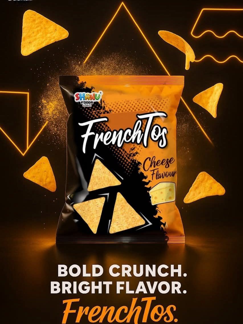 Shanu French Tos | Crispy Crunchy Snack | Bold Flavor | 1CTN x48PCS View Gallery - Pakistan