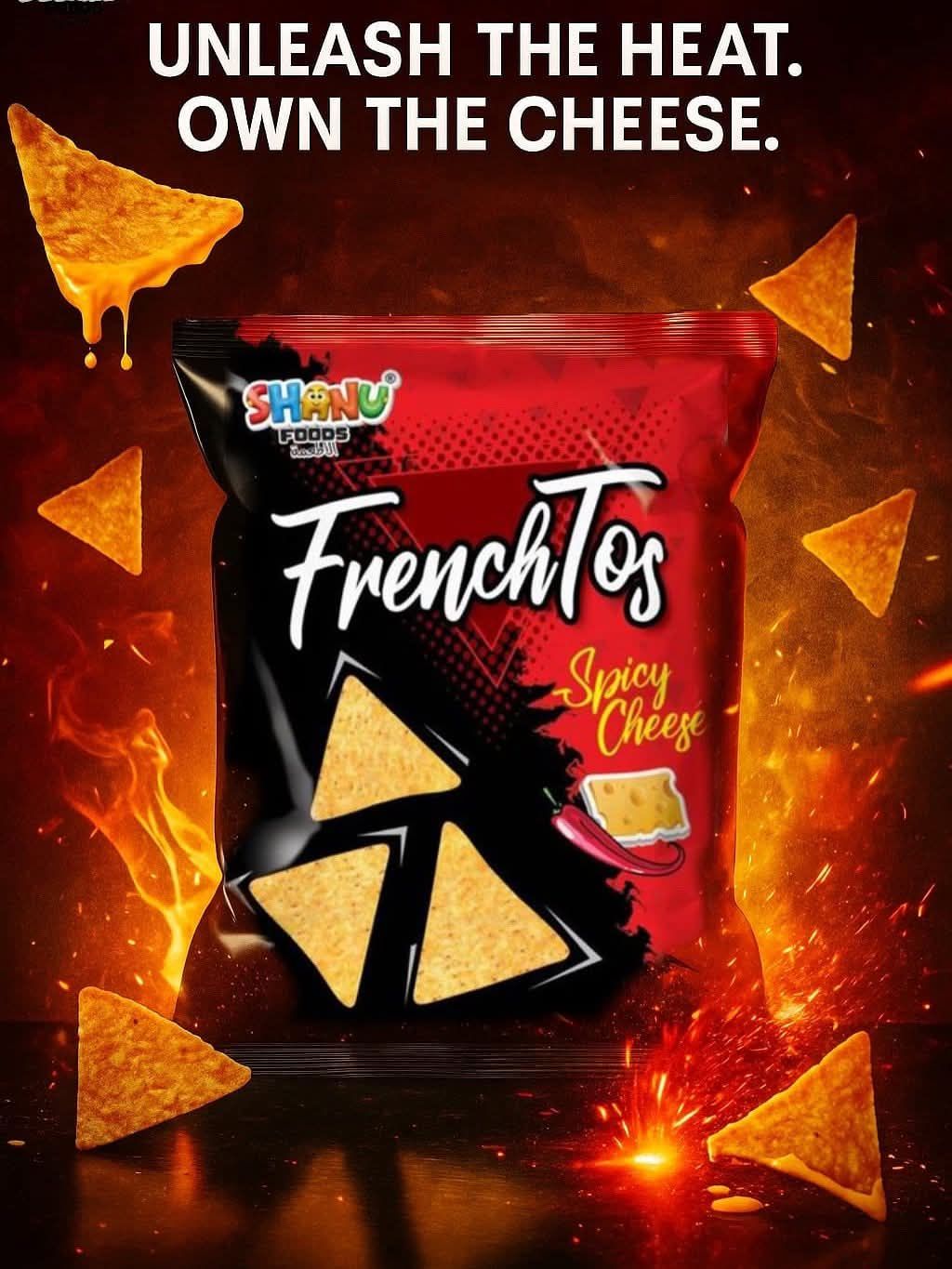 Shanu French Tos | Crispy Crunchy Snack | Bold Flavor | 1CTN x48PCS View Gallery - Pakistan