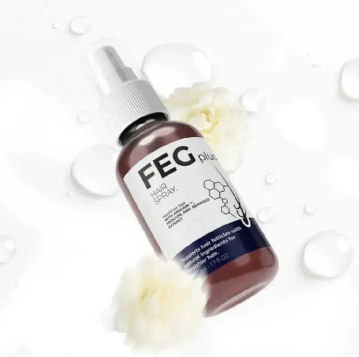FEG Plus Hair Growth Spray Stimulate Follicles Reduce Hair Fall And Encourage Thicker Healthier Hair - 50ML