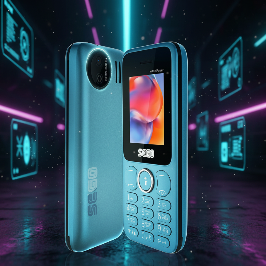 Sego Magic Power 2.0 Inch LCD Dual SIM PTA Approved Mobile With Big 3000mAh Battery (Random Color) View Gallery - Pakistan