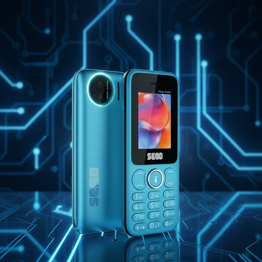 Sego Magic Power 2.0 Inch LCD Dual SIM PTA Approved Mobile With Big 3000mAh Battery (Random Color) View Gallery - Pakistan