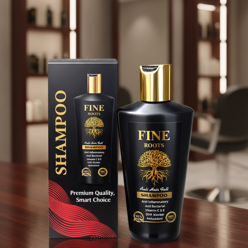 Fine Roots Anti Hair Fall Shampoo Providing Gentle Care Nourishing Formula Strengthening Quality Everyday Use View Gallery - Pakistan